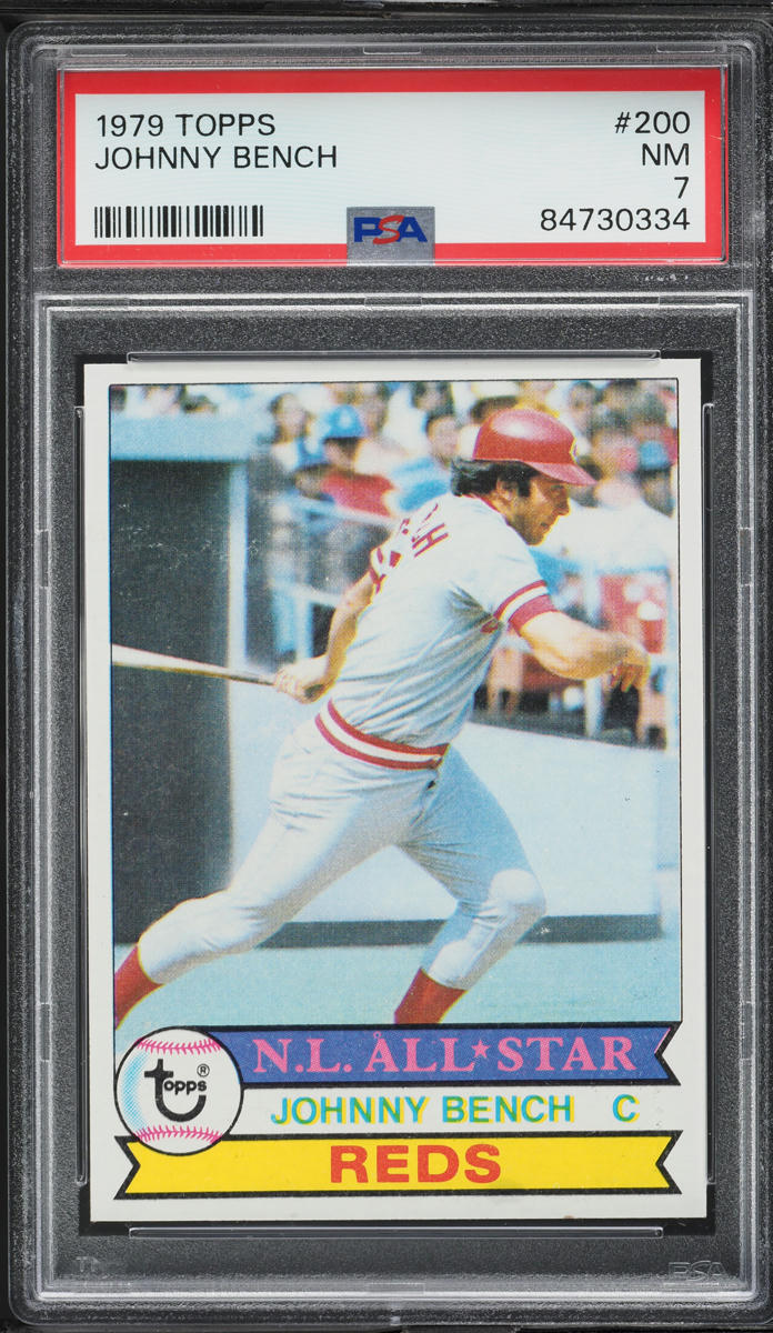 1979 Topps Johnny Bench #200 PSA 7 NRMT