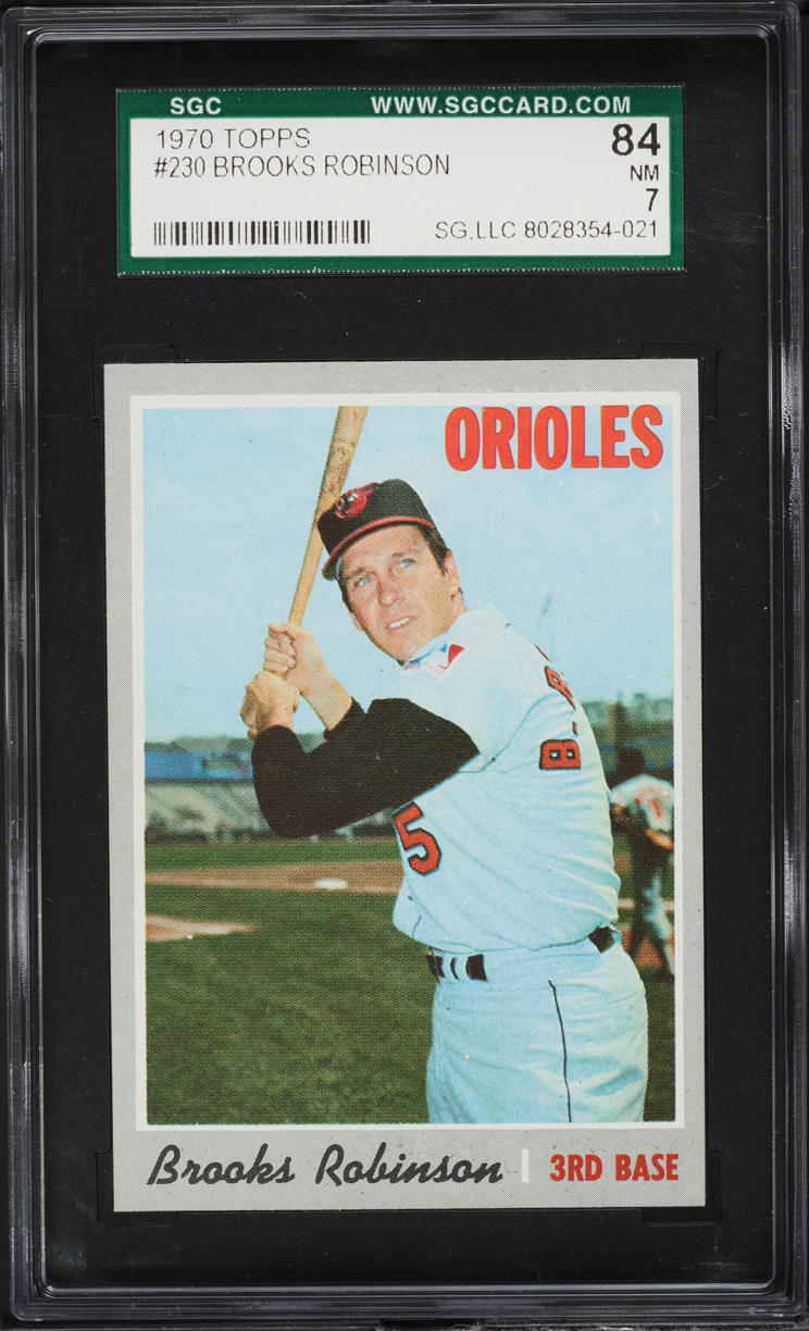 1970 Topps Brooks Robinson #230 SGC 7 NRMT
