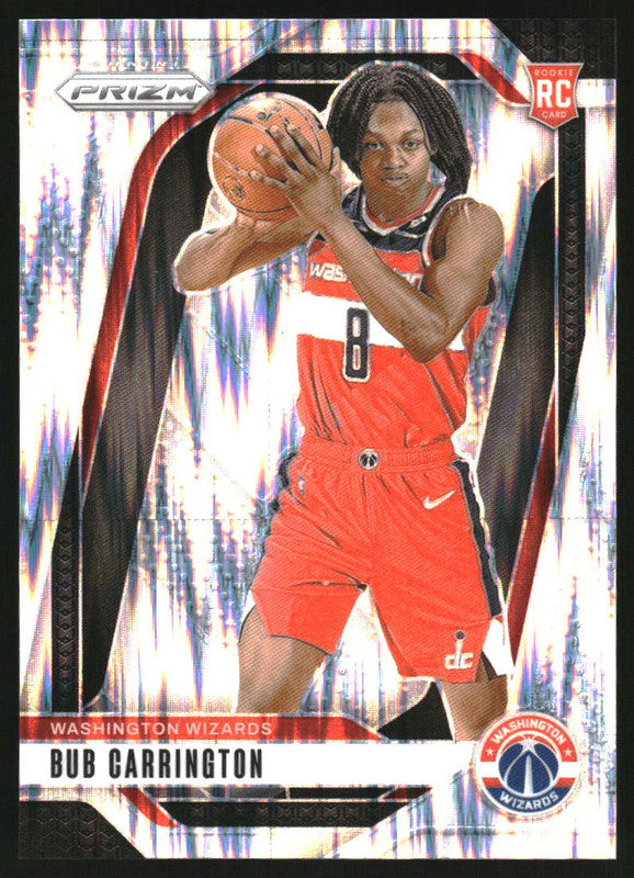 2024-25 Panini Prizm Skewed Prizm #244 Bub Carrington RC /249