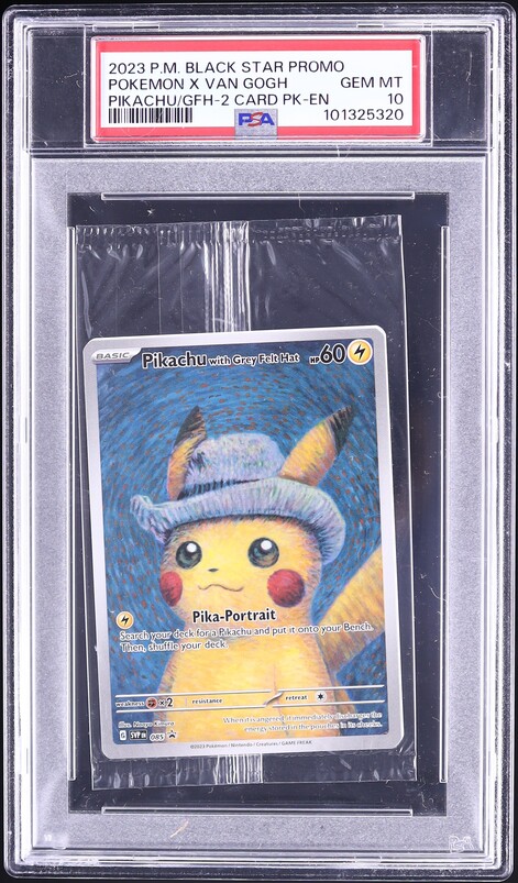 Pikachu with Grey Felt Hat 2023 Scarlet & Violet: Black Star