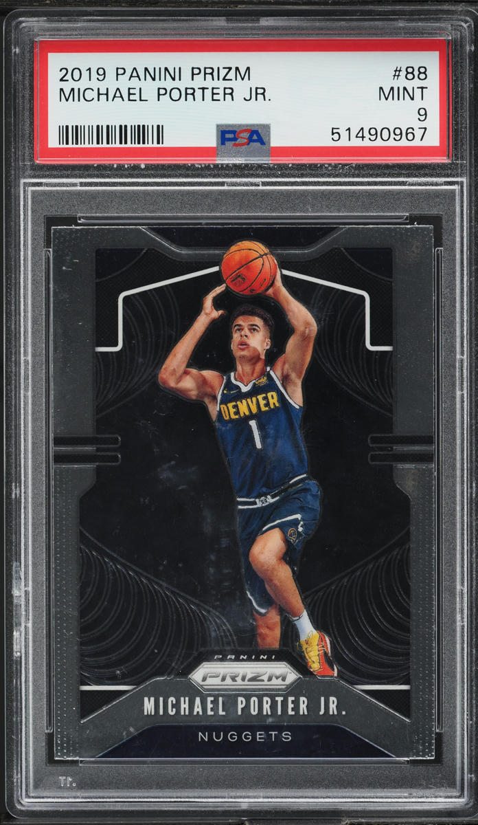 2019 Panini Prizm Michael Porter Jr. #88 PSA 9 MINT