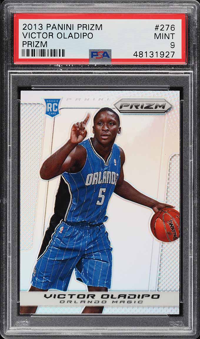 2013 Panini Prizm Silver Prizms Victor Oladipo ROOKIE #276 PSA 9 MINT