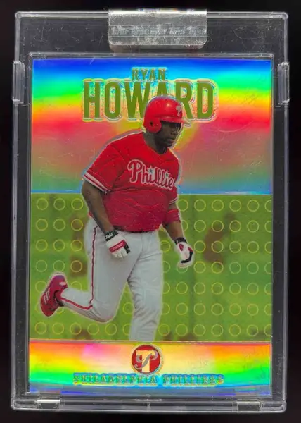 2003 Topps Pristine Refractors #188 Ryan Howard RC /1599