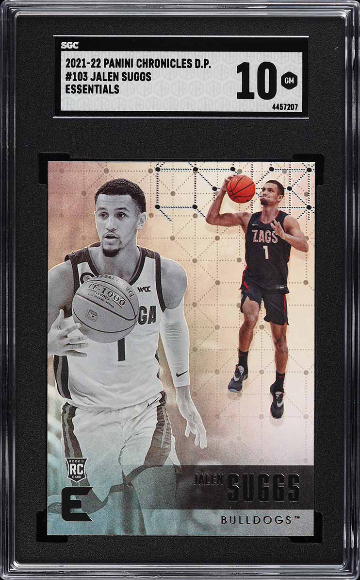 Jalen Suggs #103 2021 Panini Chronicles Draft Picks Basketball Essentials Base