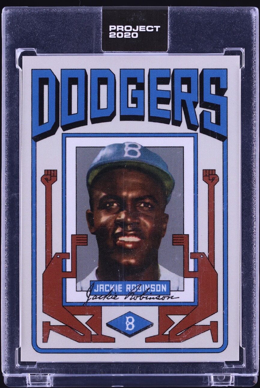 2020 Topps Project 2020 By Grotesk Jackie Robinson #210