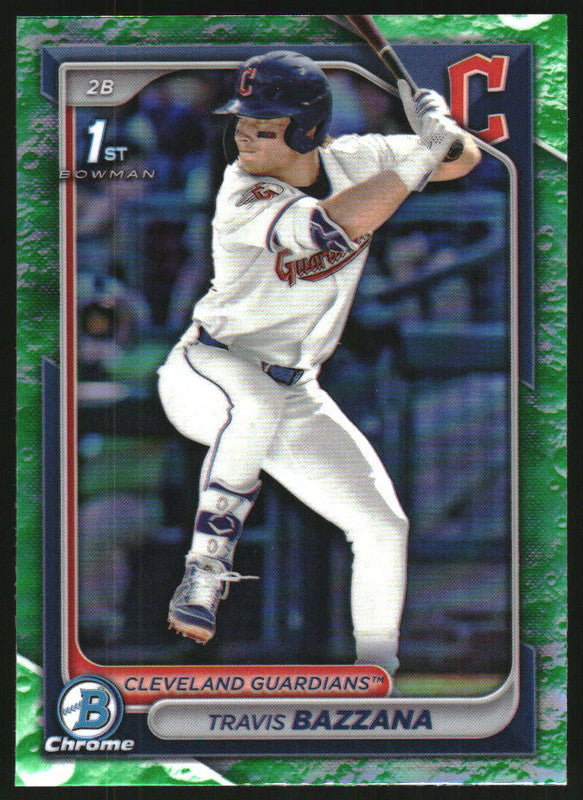 2024 Bowman Draft Chrome Lunar Glow Refractor #BDC-1 Travis Bazzana RC