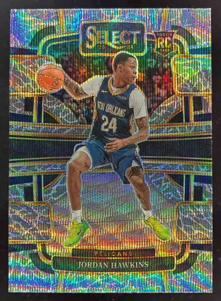 2023-24 Panini Select Elephant Prizm SSP #72 Jordan Hawkins RC Concourse