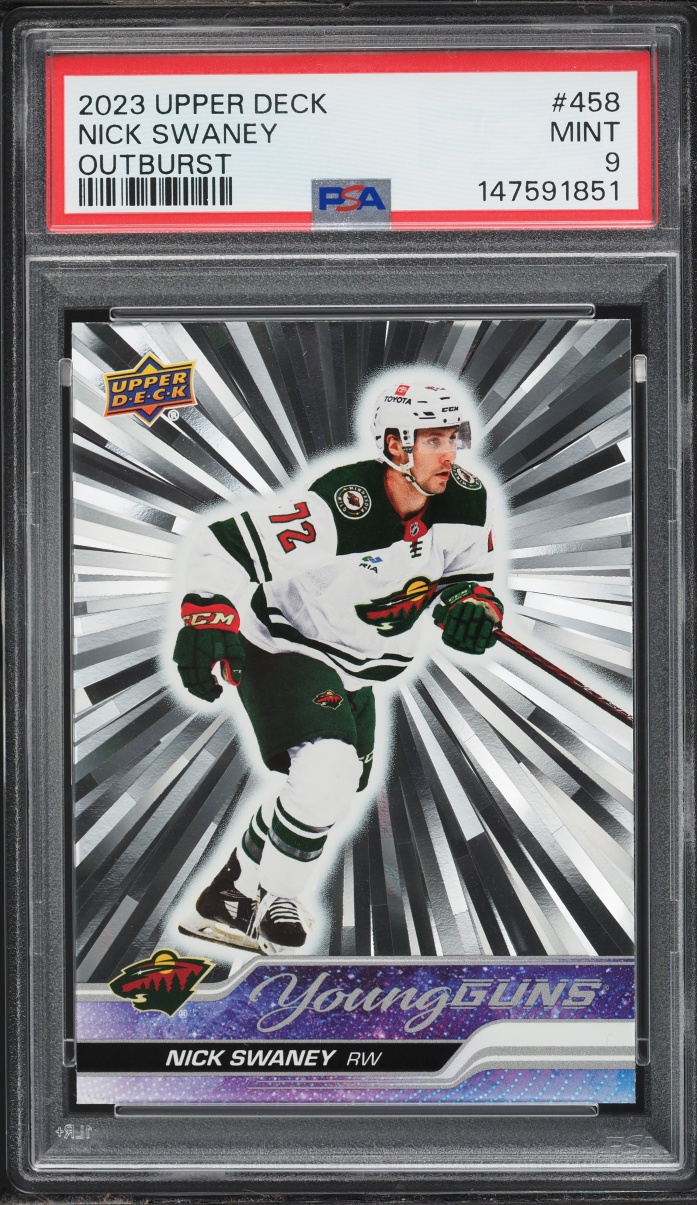Nick Swaney #458 2023-24 Upper Deck The Cup Hockey 2023-24 Upper Deck Update