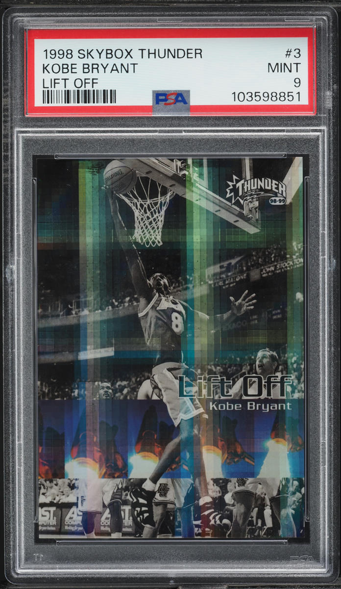 1998 Skybox Thunder Lift Off Kobe Bryant #3 PSA 9 MINT