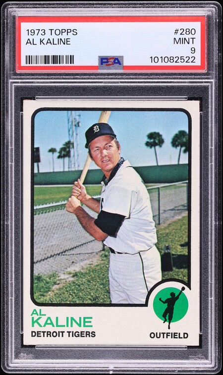 1973 Topps Al Kaline #280 PSA 9 MINT