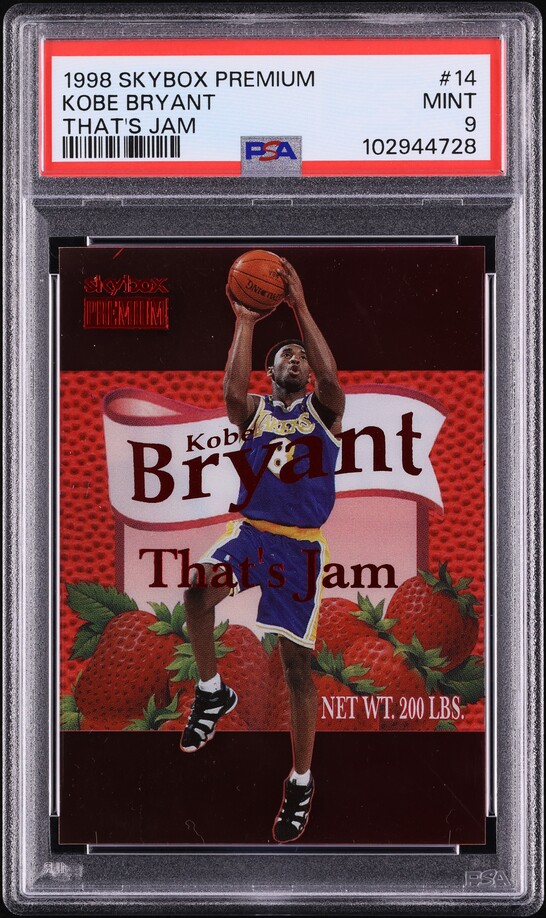 1998 Skybox Premium That's Jam Kobe Bryant #14 PSA 9 MINT