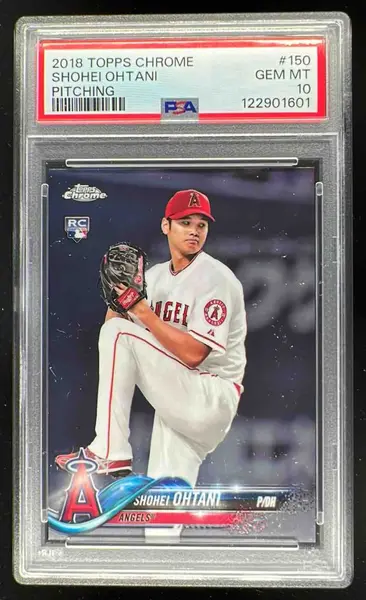 2018 Topps Chrome #150 Shohei Ohtani RC PSA 10