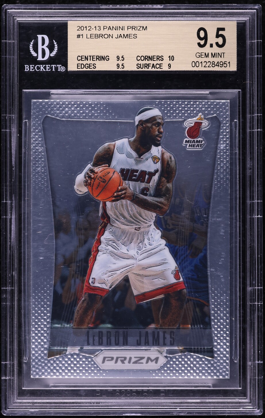 LeBron James 2012 Prizm #1 Base Price Guide - Sports Card