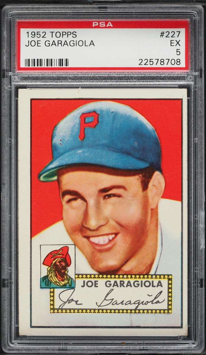 1952 Topps Joe Garagiola #227 PSA 5 EX