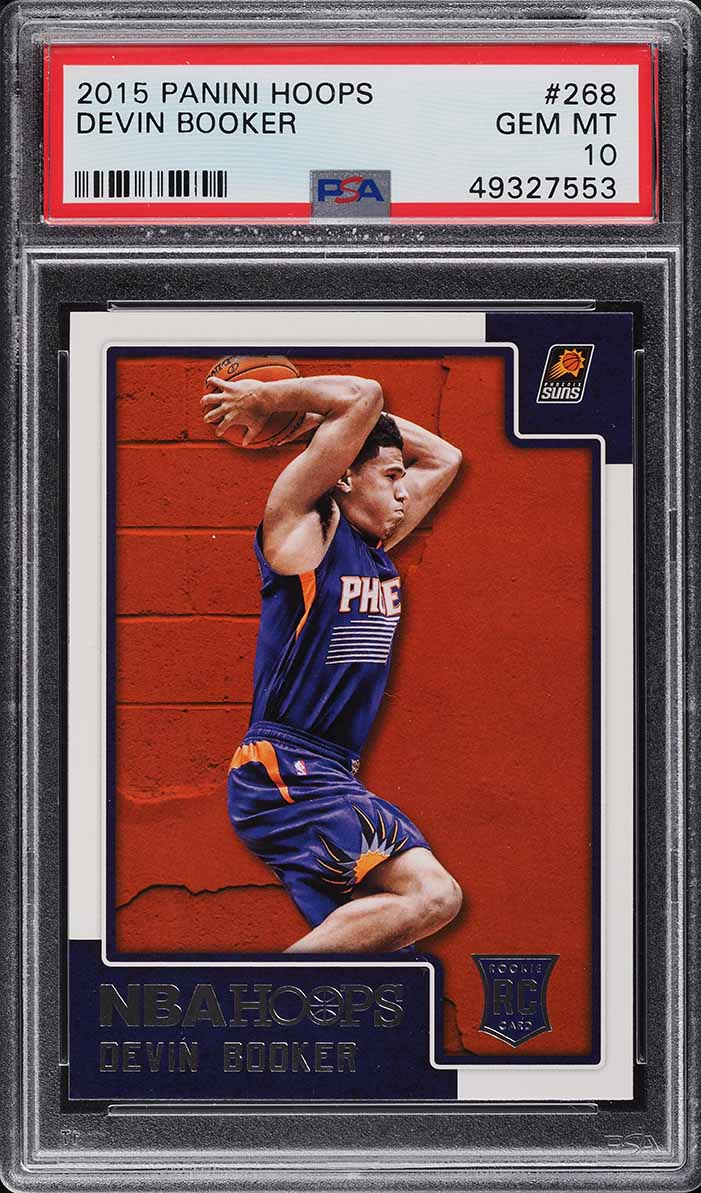 2015 Hoops Devin Booker ROOKIE #268 PSA 10 GEM MINT