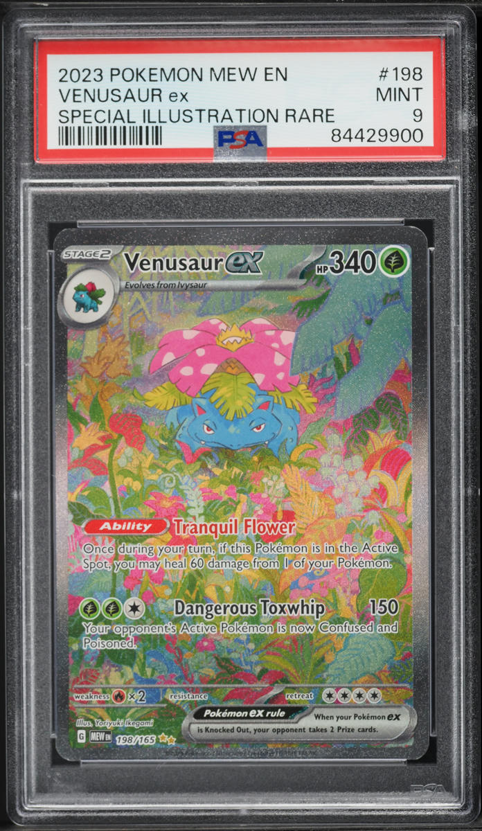 2023 Pokemon Scarlet & Violet 151 SIR Venusaur EX #198 PSA 9 MINT