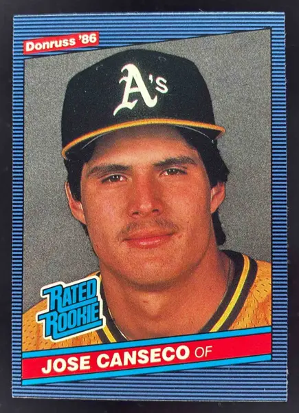 1986 Donruss #39 Jose Canseco RC
