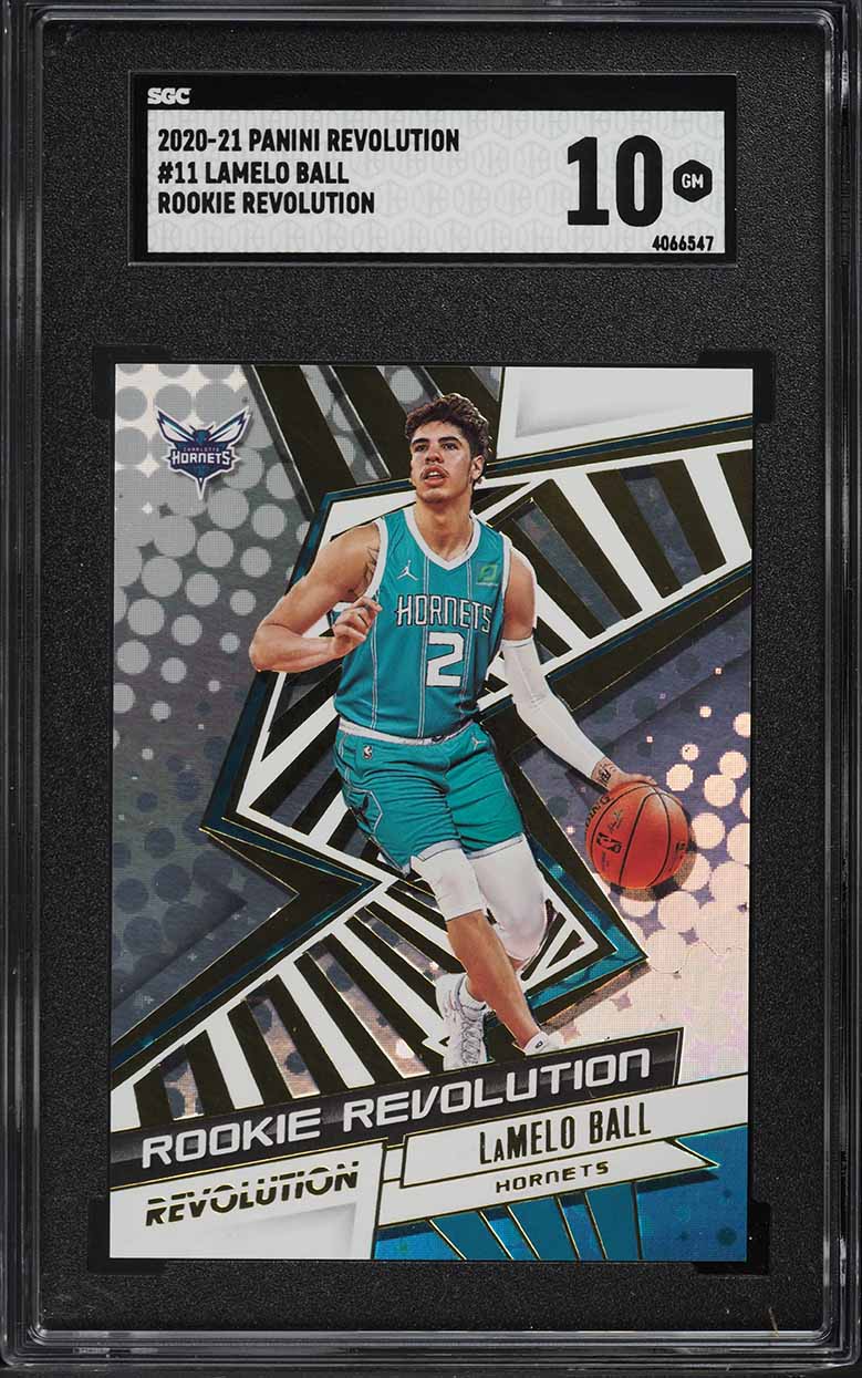 2020 Panini Revolution LaMelo Ball ROOKIE #11 SGC 10 GEM MINT