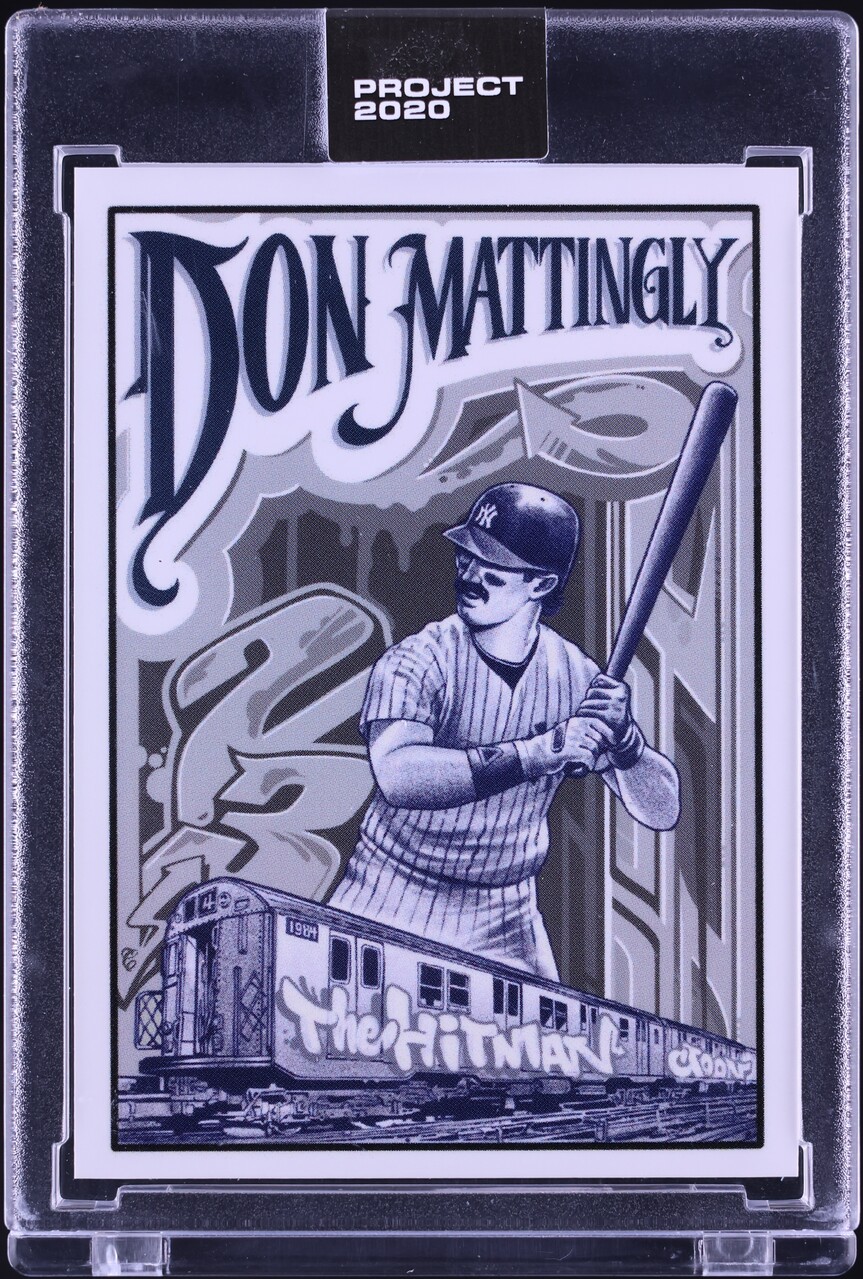 2020 Topps Project 2020 By Mister Cartoon Don Mattingly #95