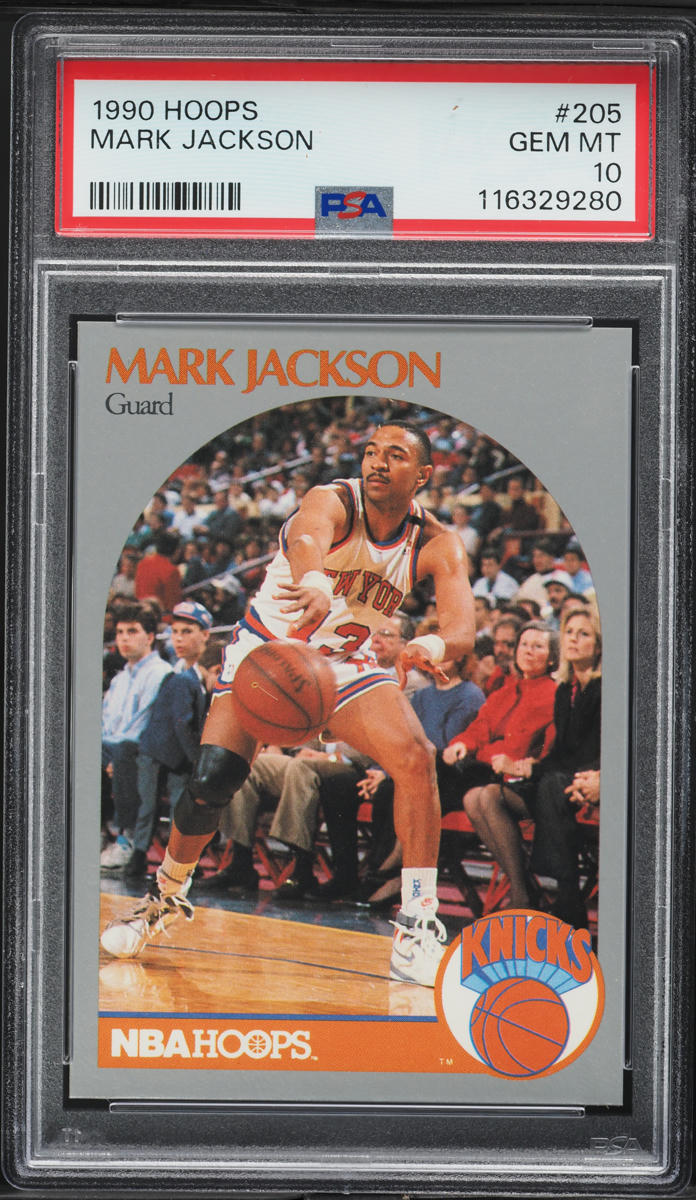 1990 Hoops Mark Jackson #205 PSA 10 GEM MINT