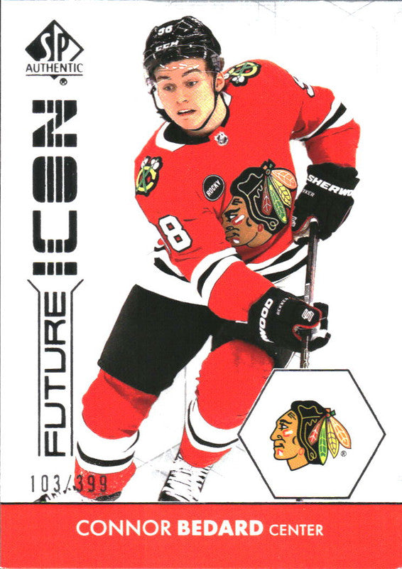 2023-24 SP Authentic Future Icon #FI1 Connor Bedard RC Rookie /399