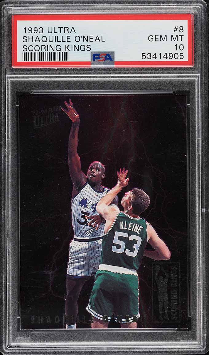 1993 Ultra Scoring Kings Shaquille O'Neal #8 PSA 10 GEM MINT
