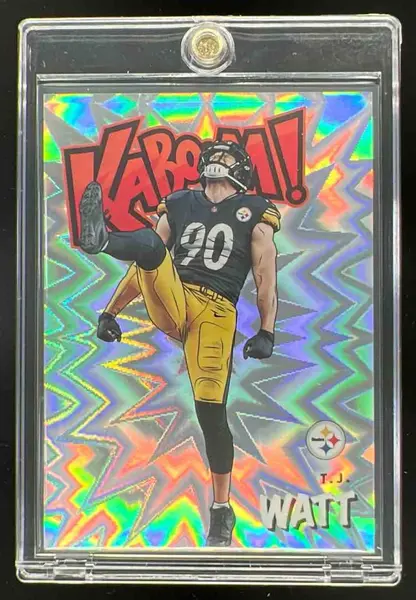 2021 Panini Absolute Kaboom #K36 T.J. Watt