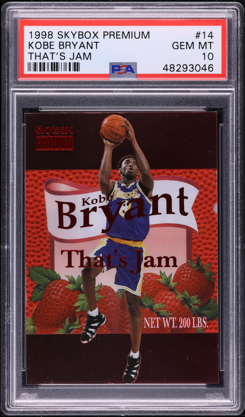 1998 Skybox Premium That's Jam Kobe Bryant #14TJ PSA 10 GEM MINT