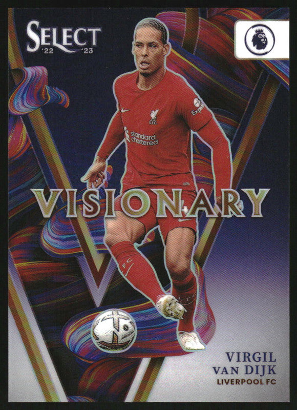 2022-23 Select English Premier League Visionary #4 Virgil van Dijk