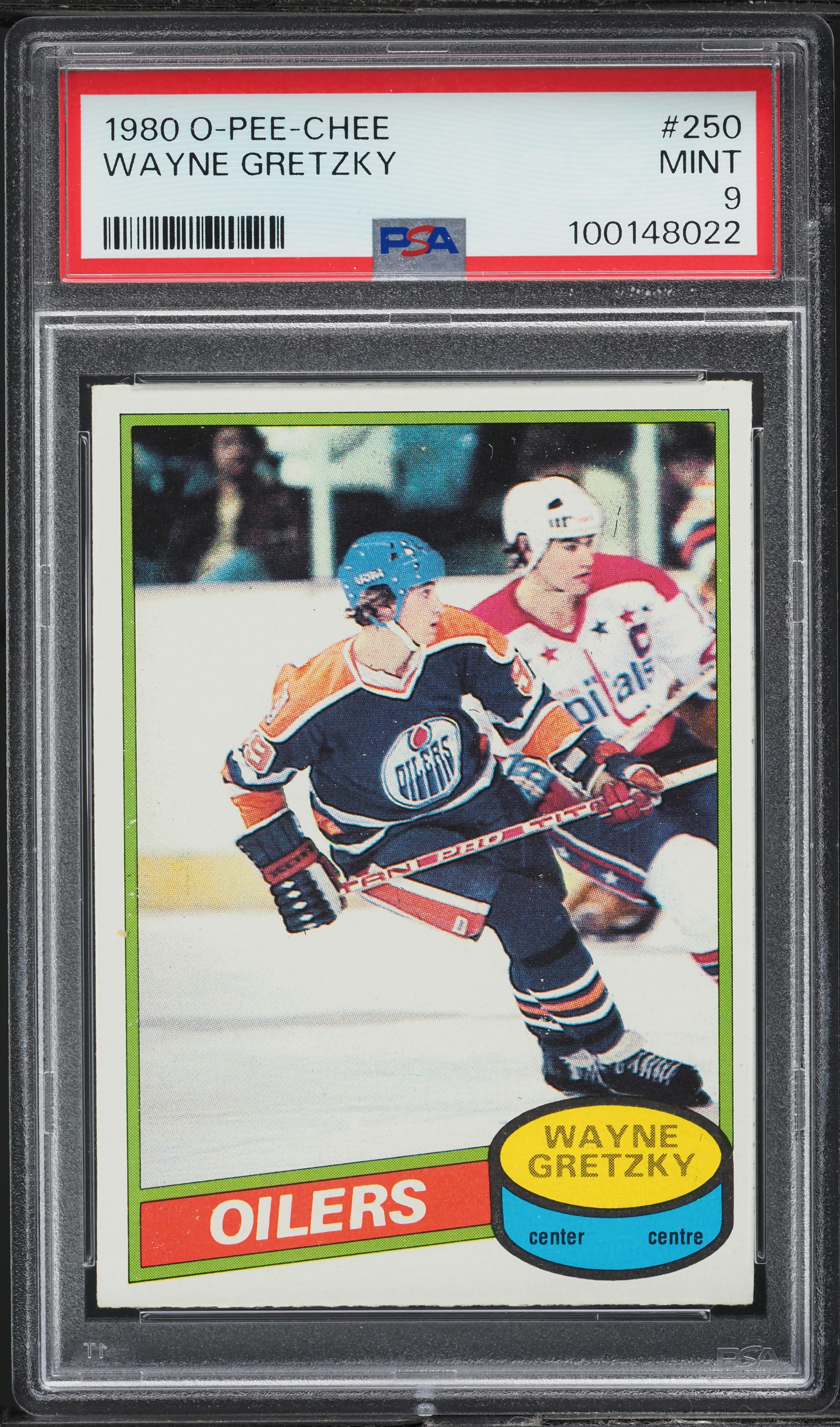 1980 O-Pee-Chee Hockey Wayne Gretzky #250 PSA 9 MINT