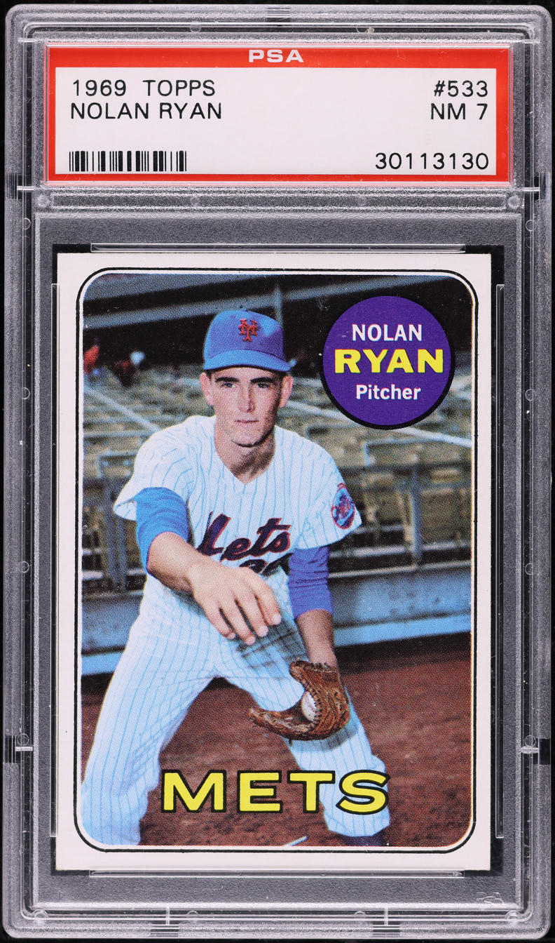 1969 Topps Nolan Ryan #533 PSA 7 NRMT