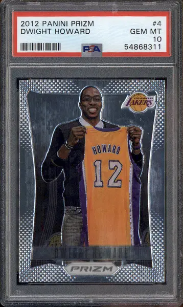 2012-13 Panini Prizm #4 Dwight Howard PSA 10