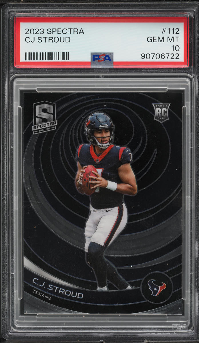 2023 Panini Spectra C.J. Stroud ROOKIE #112 PSA 10 GEM MINT