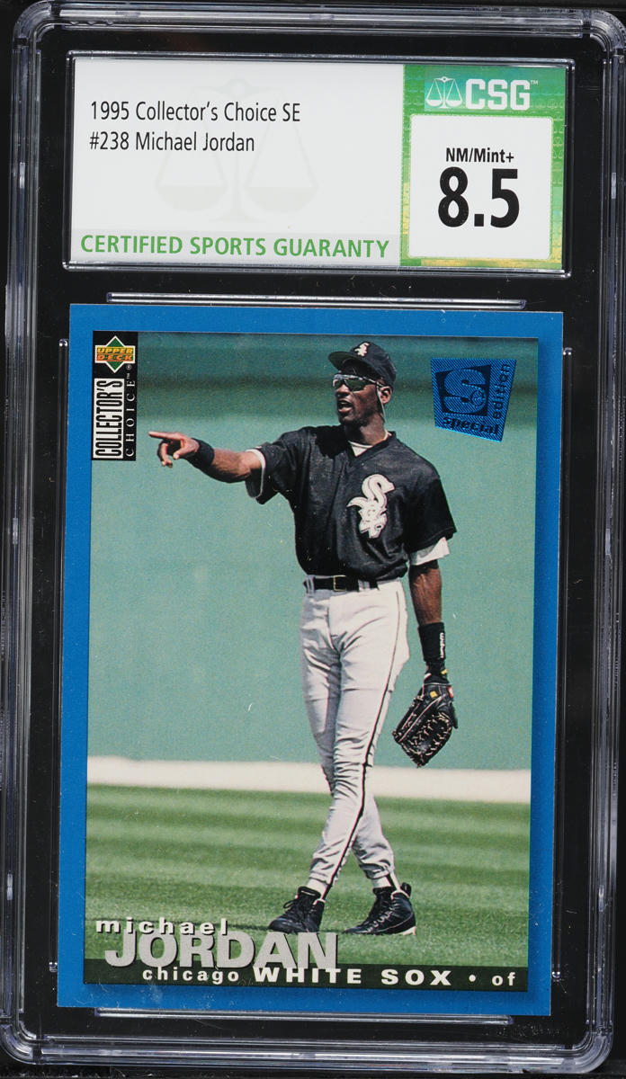 1995 Collector's Choice Special Edition Michael Jordan ROOKIE #238 CSG 8.5 NM-MT+