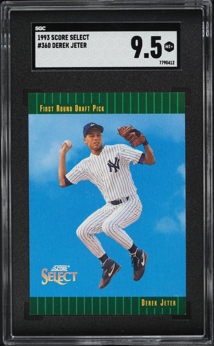 1993 Score Select Derek Jeter ROOKIE #360 SGC 9.5 MINT+