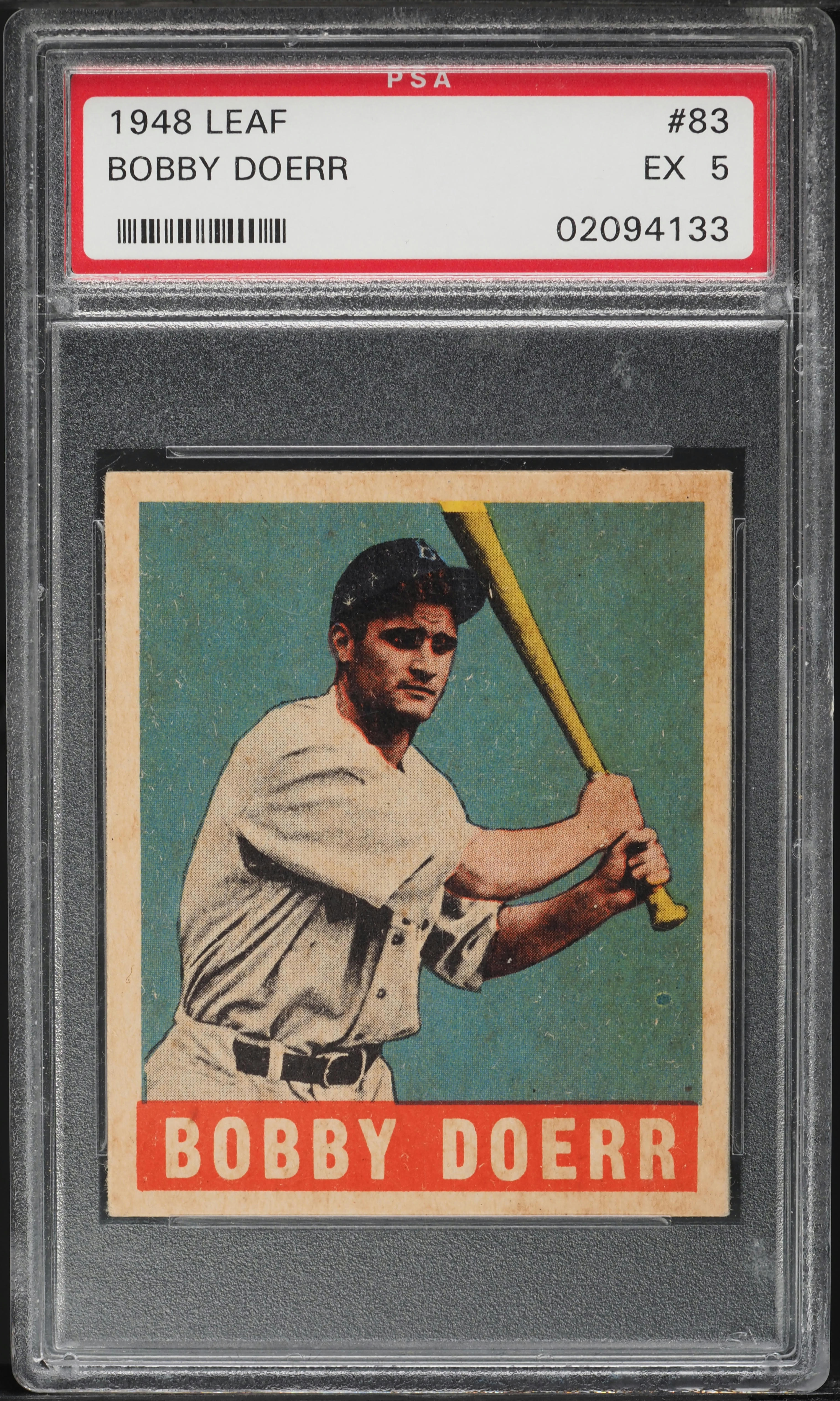 1948 Leaf Bobby Doerr #83 PSA 5 EX