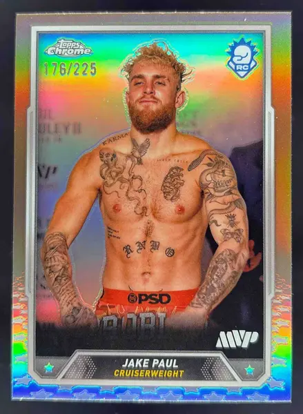 2024 Topps Chrome Bronze Refractors #1 Jake Paul /225