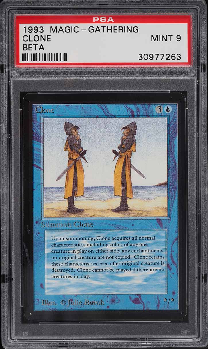 1993 Magic The Gathering MTG Beta Clone PSA 9 MINT