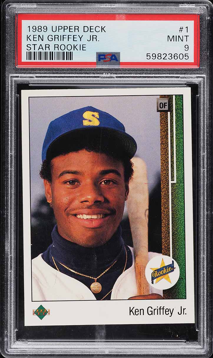 1989 Upper Deck Ken Griffey Jr. ROOKIE #1 PSA 9 MINT