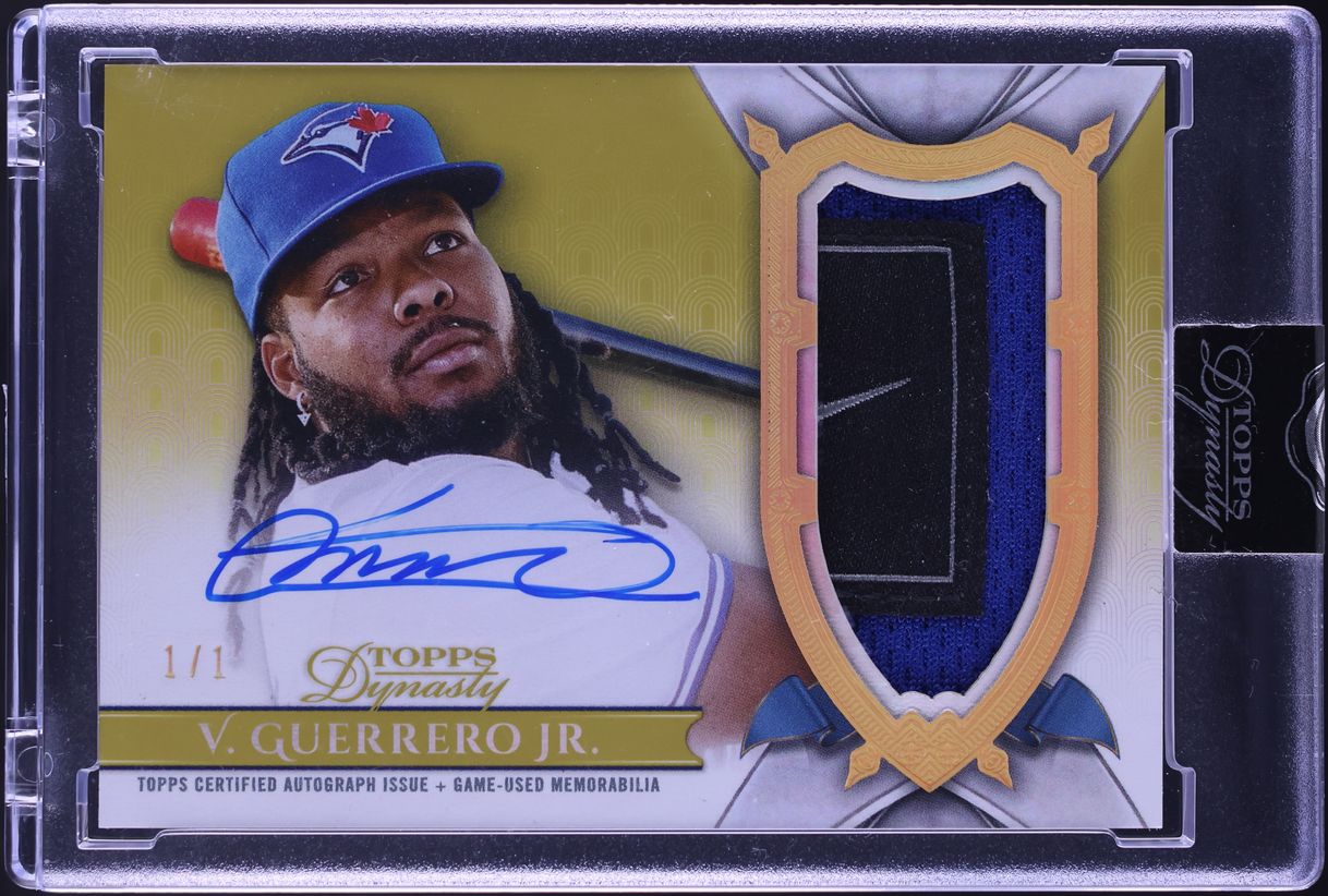 2024 Topps Dynasty Gold Vladimir Guerrero Jr. PATCH AUTO 1/1 #DAP-VG7