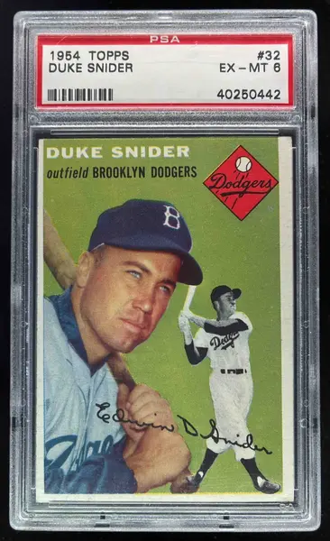 1954 Topps #32 Duke Snider PSA 6