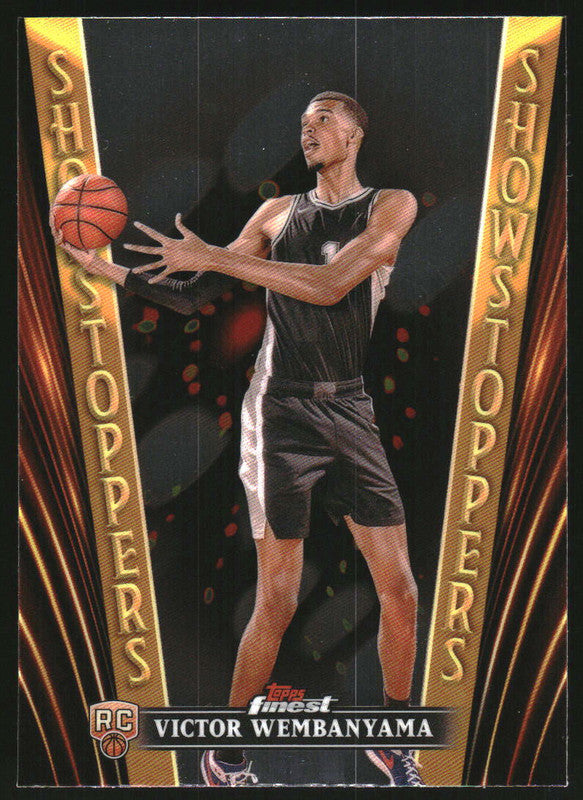 2023-24 Topps Finest Showstoppers #SS-21 Victor Wembanyama RC