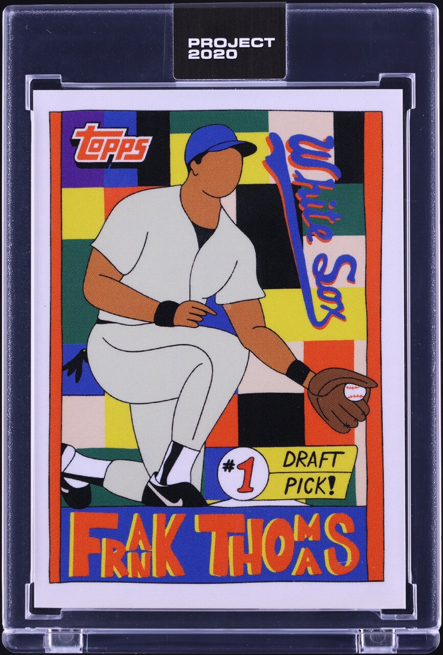 2020 Topps Project 2020 By Fucci Frank Thomas #96
