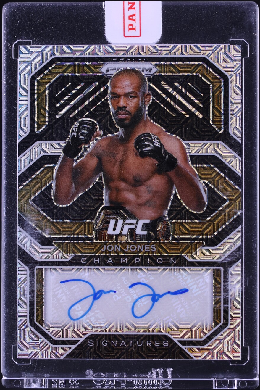 2021 Panini Prizm UFC Champion Mojo Jon Jones AUTO /25 #CS-JJN
