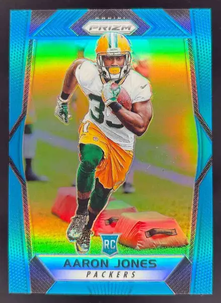 2017 Panini Prizm Prizm Light Blue #288 Aaron Jones RC /199