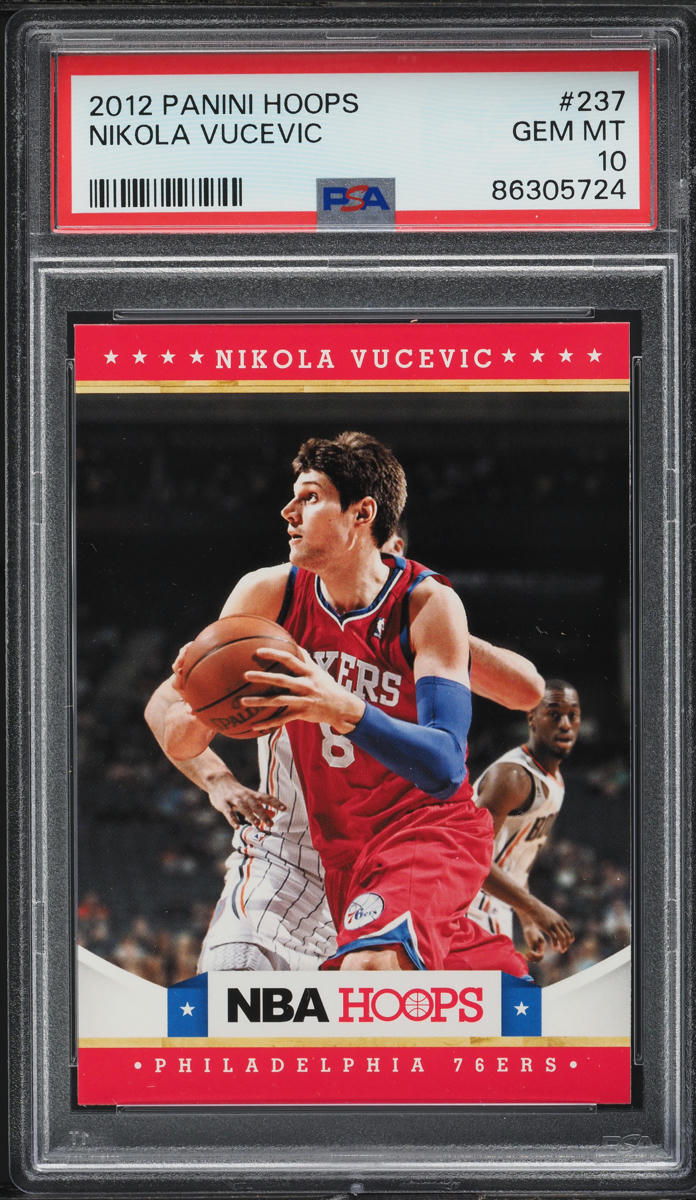 2012 Hoops Nikola Vucevic ROOKIE #237 PSA 10 GEM MINT