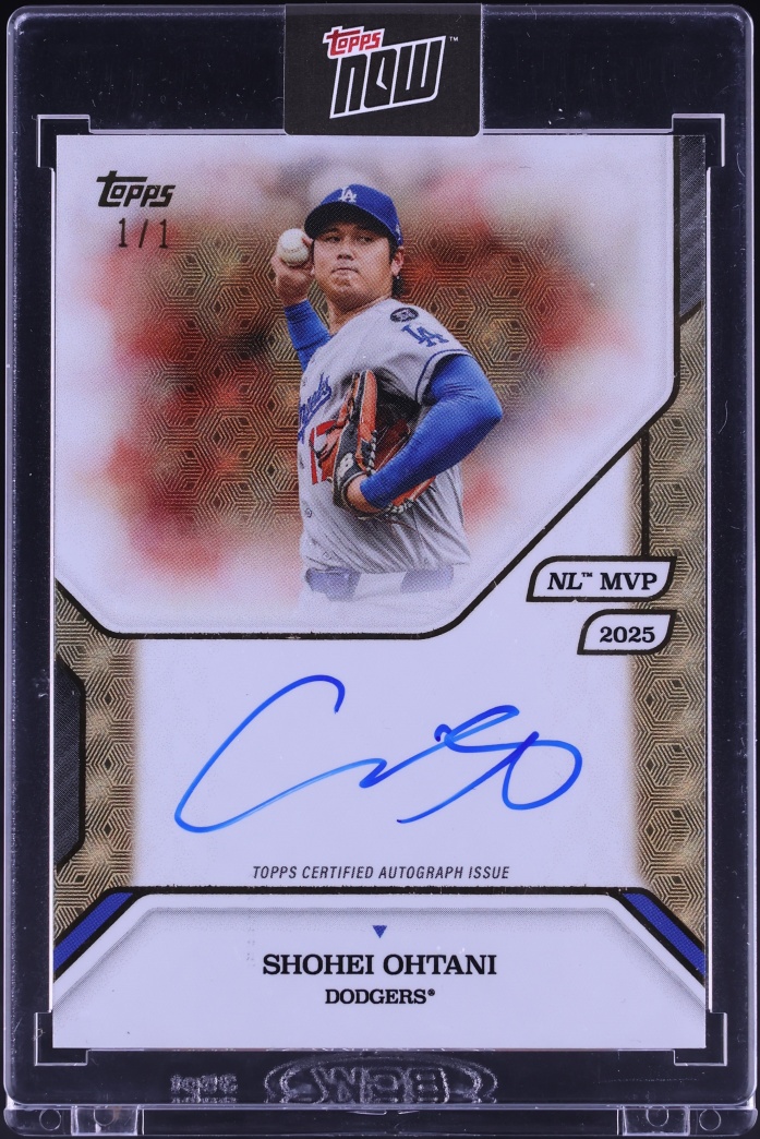 Shohei Ohtani 2025 Topps Now #338 FoilFractor /1 Price Guide
