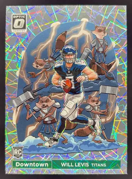 2023 Panini Donruss Optic Downtown! SSP #D-14 Will Levis RC