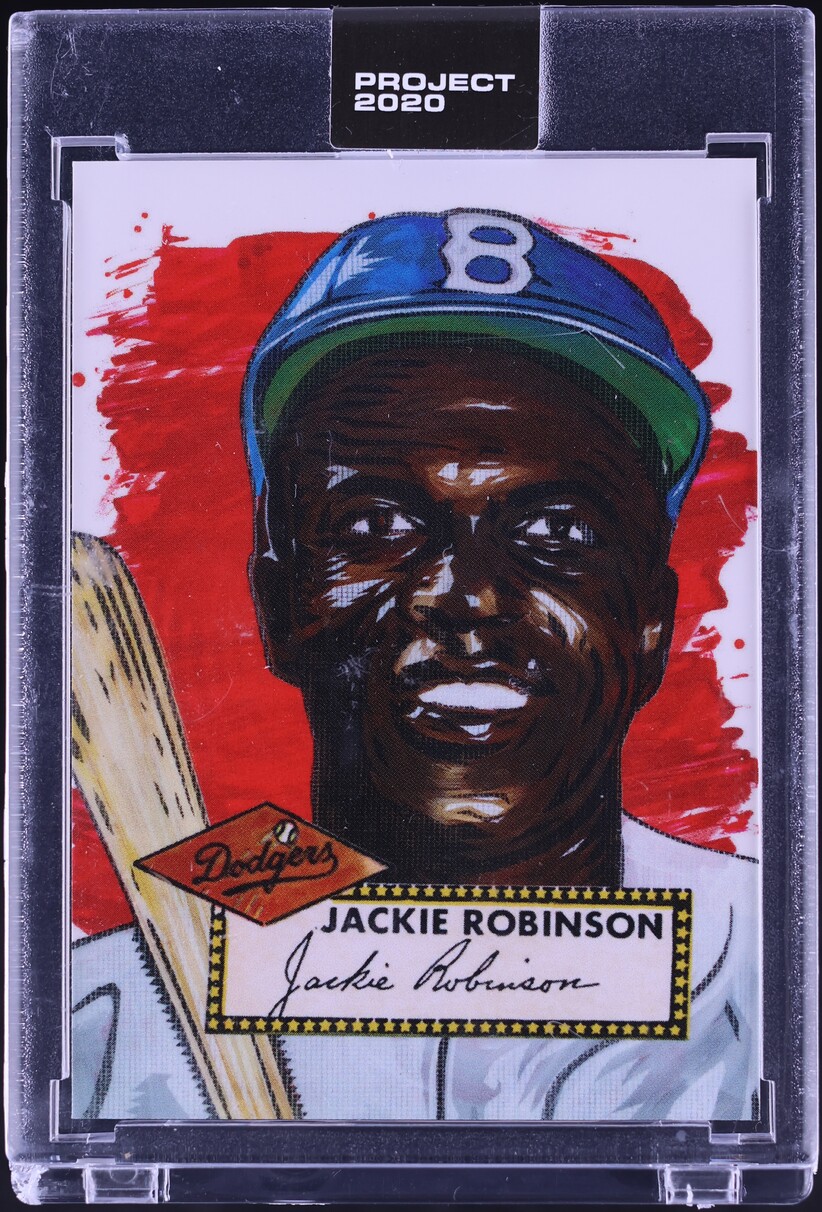 2020 Topps Project 2020 By Blake Jamieson Jackie Robinson #42