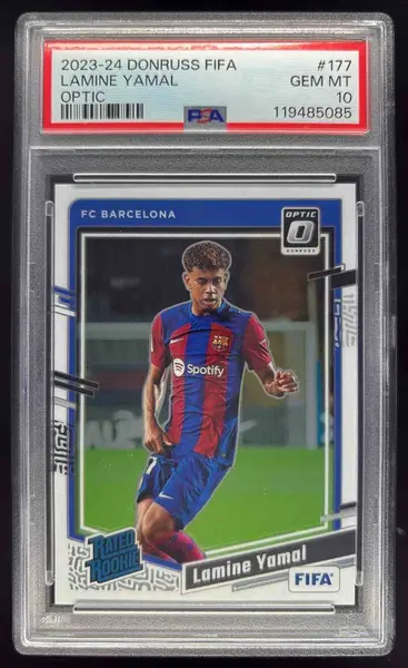 2023 Panini Donruss Optic #177 Lamine Yamal Rated Rookie PSA 10